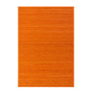 Alfombra de bambú naranja 