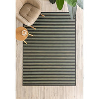 Alfombra de bambú negro