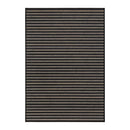 Alfombra de bambú negro 