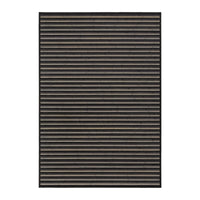 Alfombra de bambú negro 