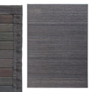 Alfombra de bambú gris 