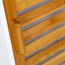 Botiquín de bambú blanco