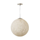 Lámpara de techo de fibra blanca