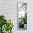 Espejo de pared blanco de 90 cm