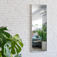Espejo de pared blanco de 90 cm