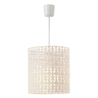 Lámpara de techo de metal beige