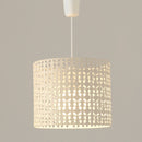 Lámpara de techo beige