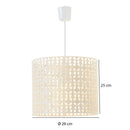 Lámpara de techo beige